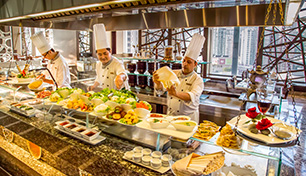 嘆。酒店自助餐 住。迪士尼探索家渡假酒店 (2日1夜)
 Hotel Buffet Explorers GreenTour