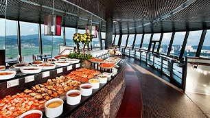澳門旅遊塔360°旋轉餐廳套票 Macau Tower 360 Cafe Package
